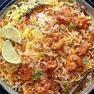 Shrimp Biryani