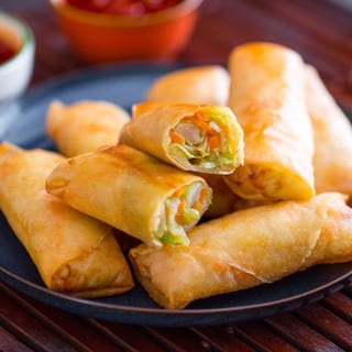 Spring Roll (4) (Vegan)